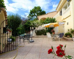 Exterior view of Single-family semi-detached for sale in Calvià  with Private garden and Terrace