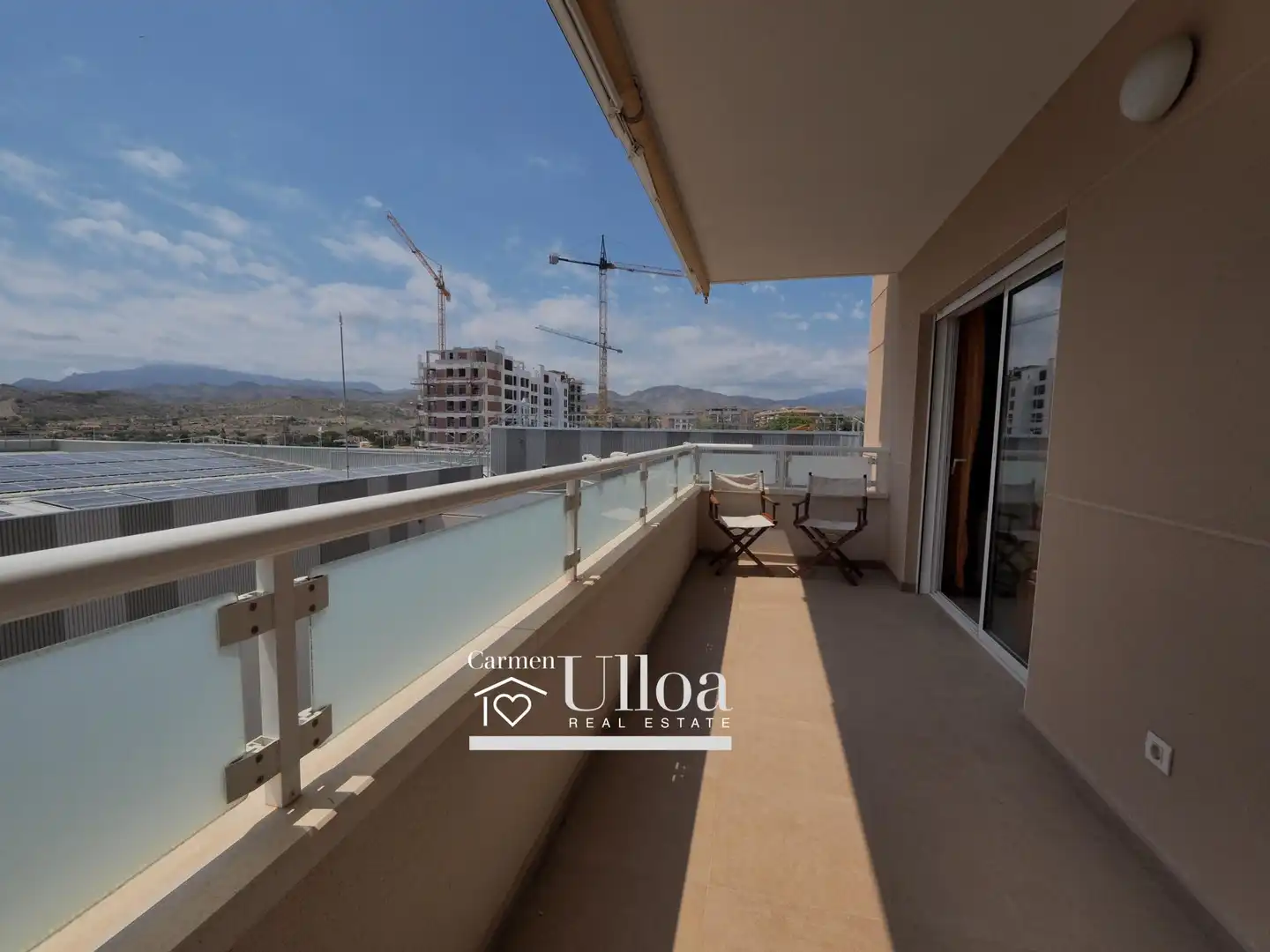 Terraza de Apartamento en venta en Villajoyosa / La Vila Joiosa con Aire acondicionado, Jardín privado y Terraza