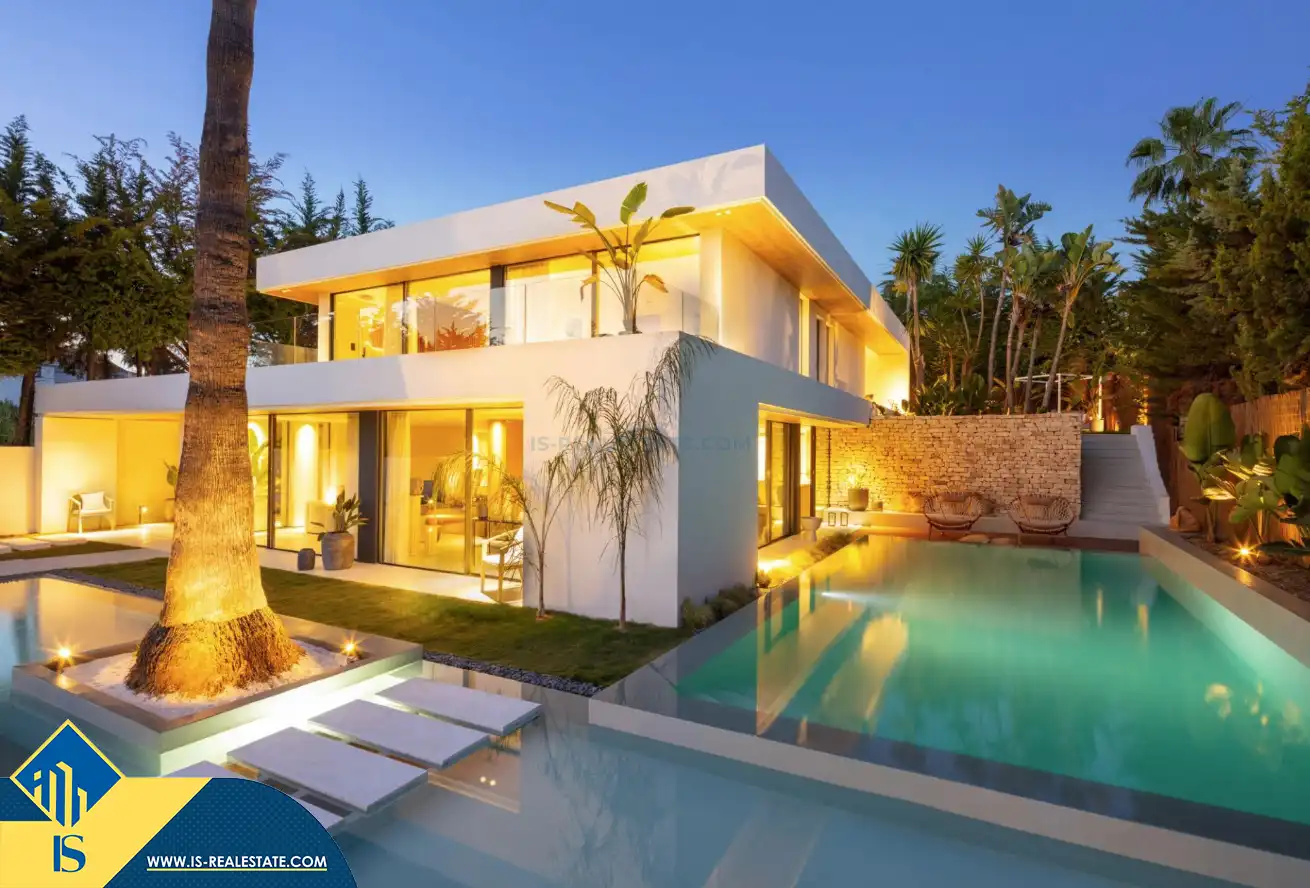 Chalet con piscina en venta en Nueva Andalucía