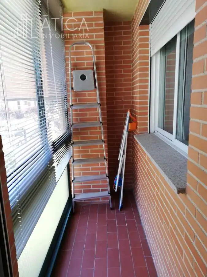 Balcony of Flat for rent in Salamanca  with Heating, Furnished and Community pool