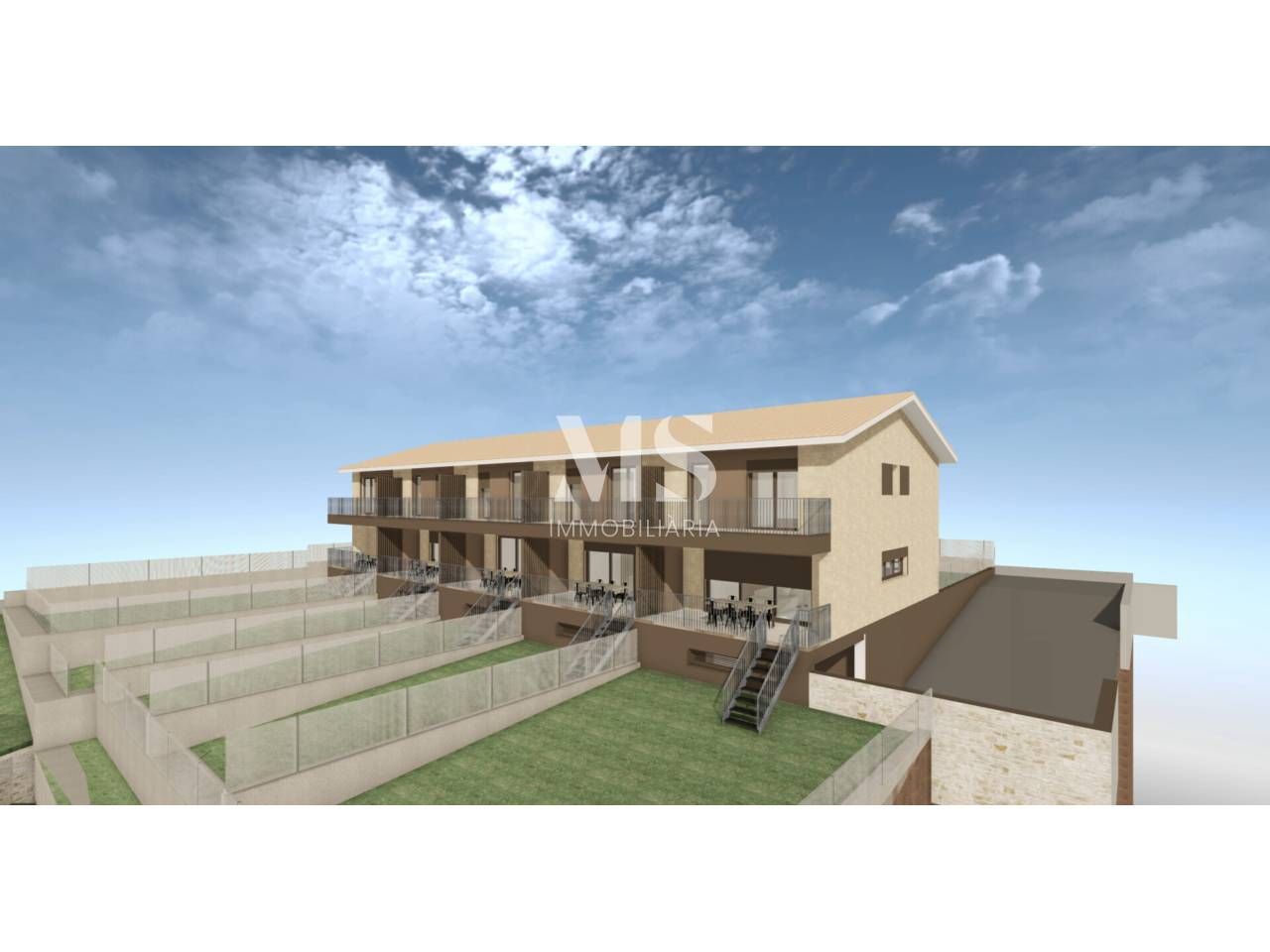 Exterior view of House or chalet for sale in Santa Maria d'Oló  with Private garden