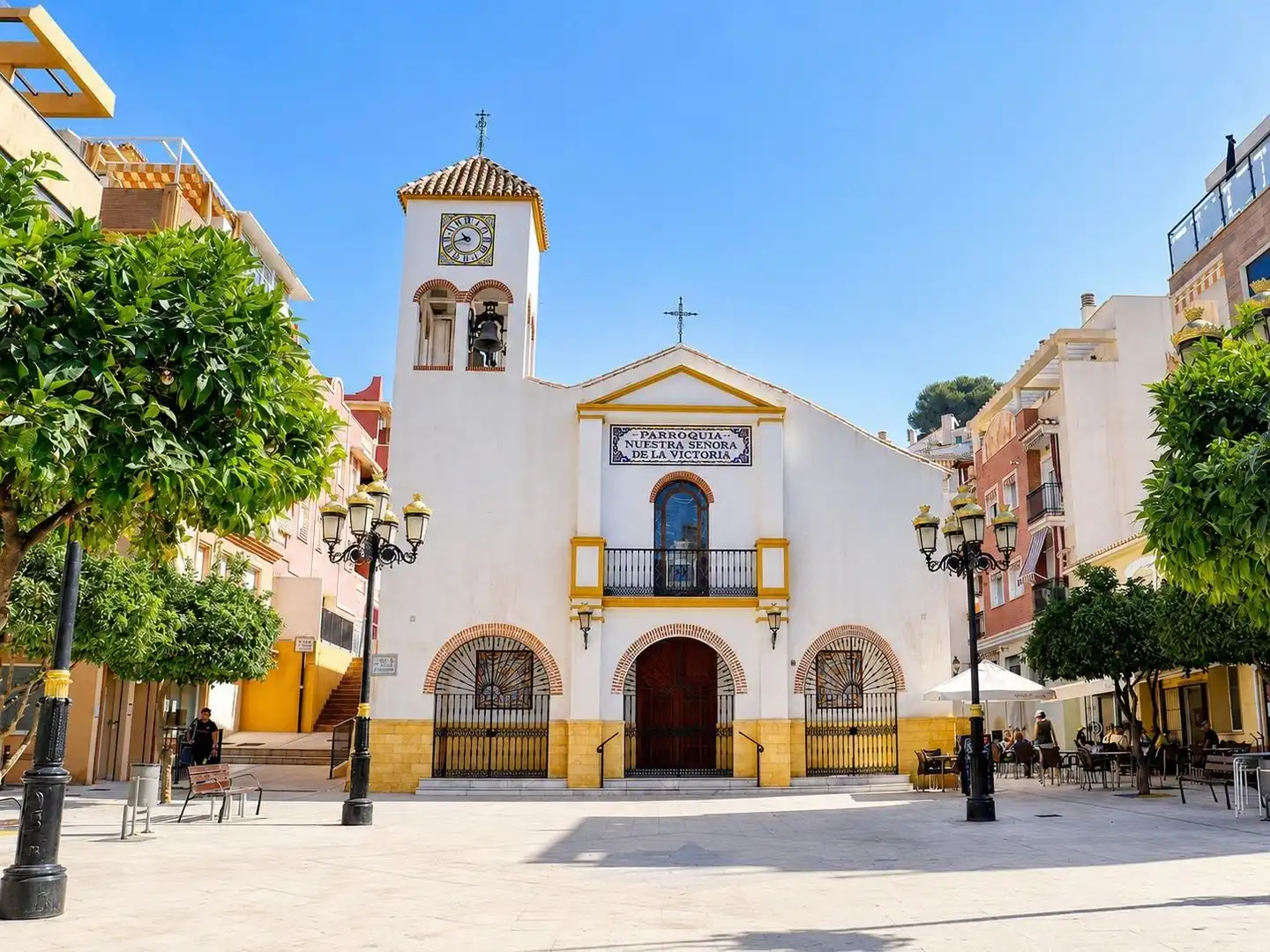 Vista exterior de Piso en venta en Rincón de la Victoria con Terraza y Amueblado