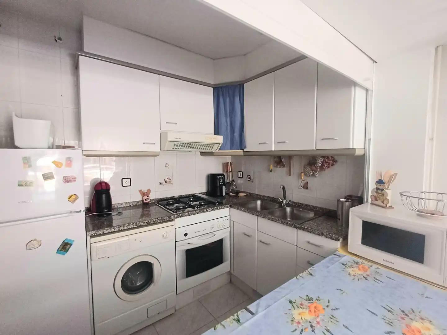 Cocina de Apartamento en venta en Pineda de Mar con Calefacción, Terraza y Amueblado