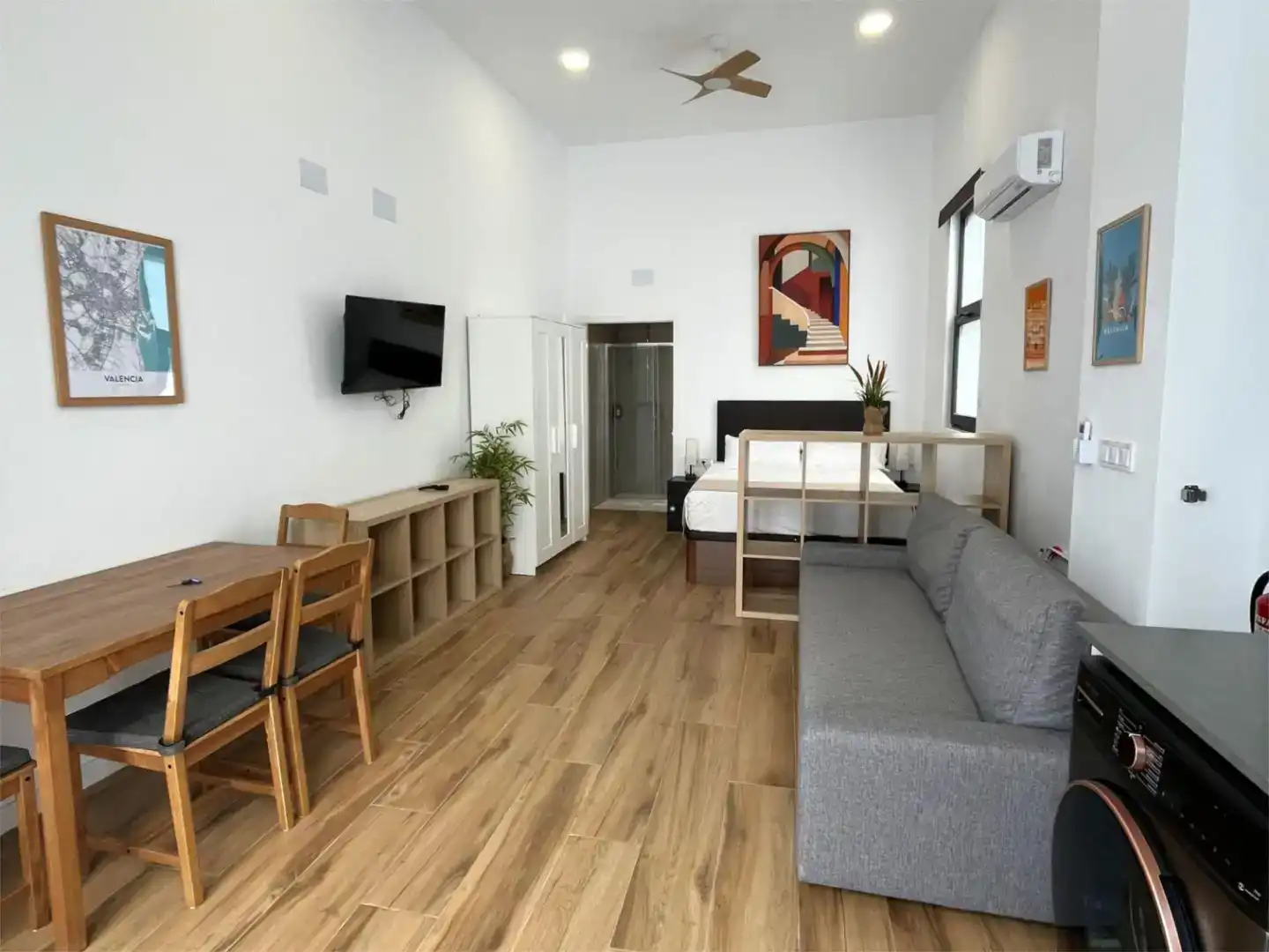 Wohnzimmer von Wohnung zum Verkauf in Valencia mit Klimaanlage und Möbliert