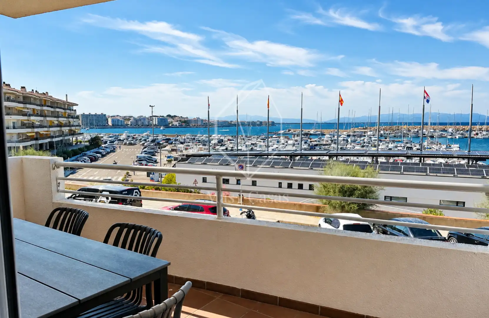 Terrasse von Wohnungen zum Verkauf in L'Escala mit Klimaanlage, Heizung und Terrasse