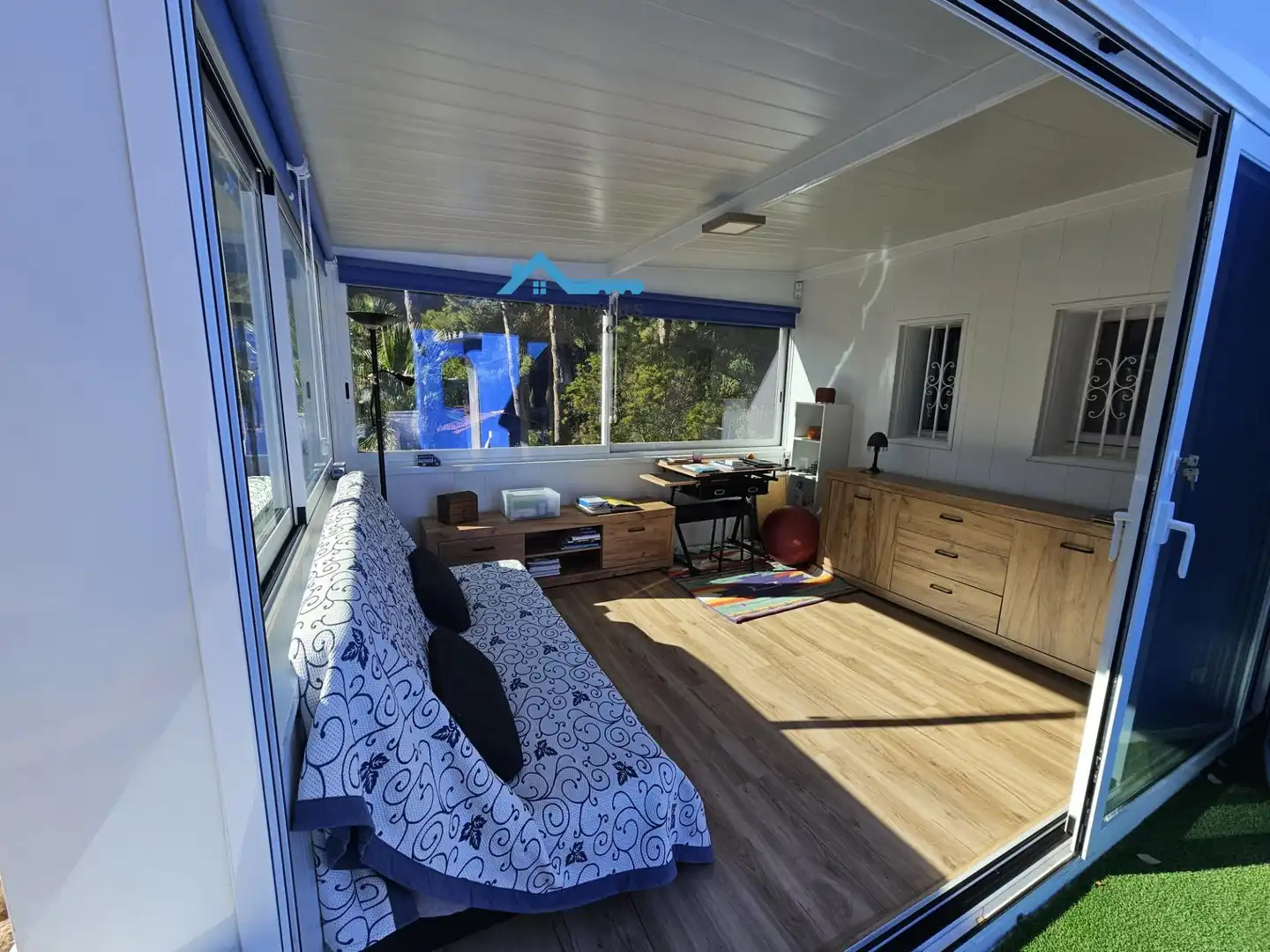 Sala de estar de Casa o chalet en venta en Altea con Aire acondicionado, Calefacción y Jardín privado