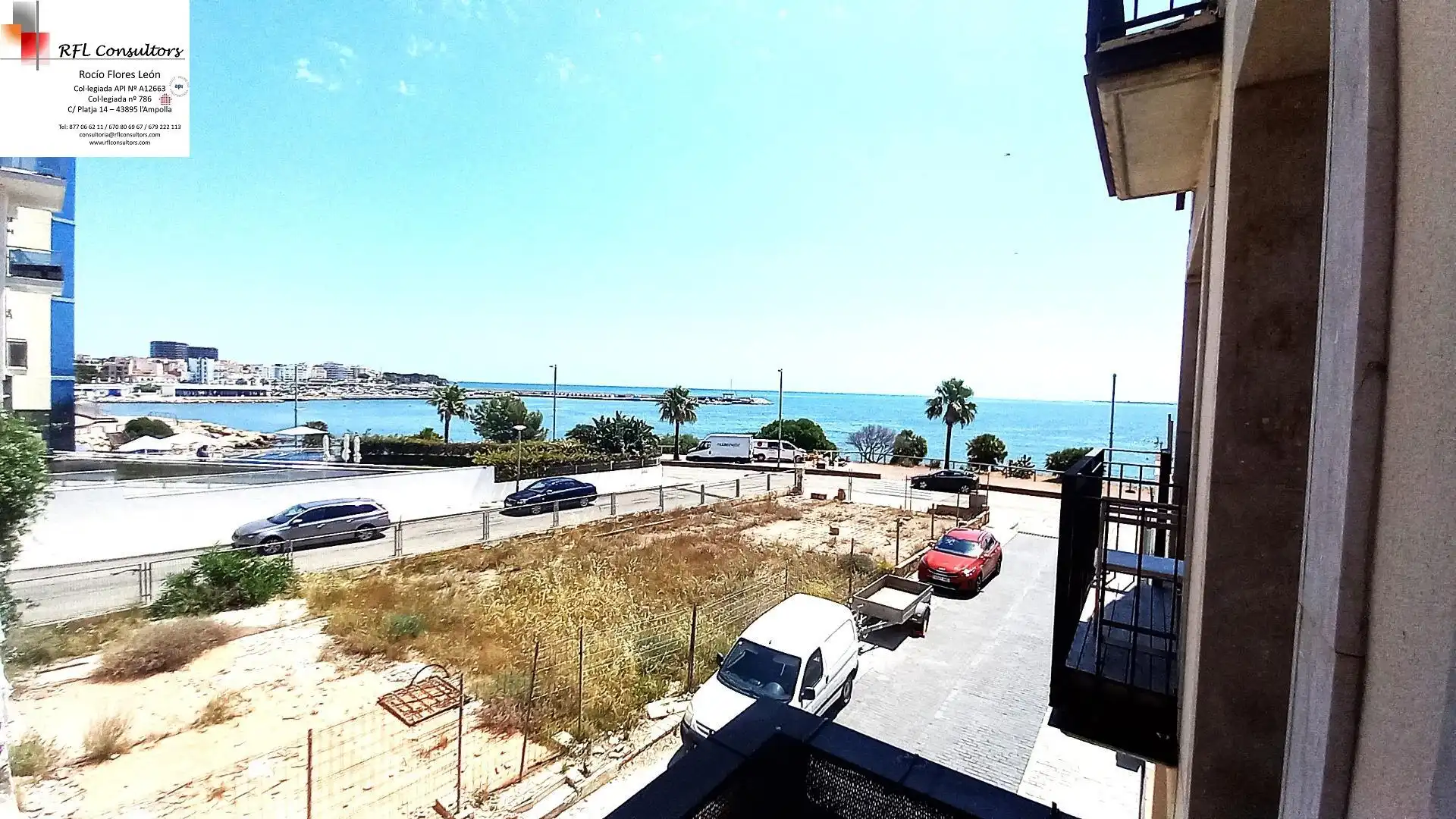 Vista exterior de Apartament en venda en L'Ampolla amb Calefacció i Balcó
