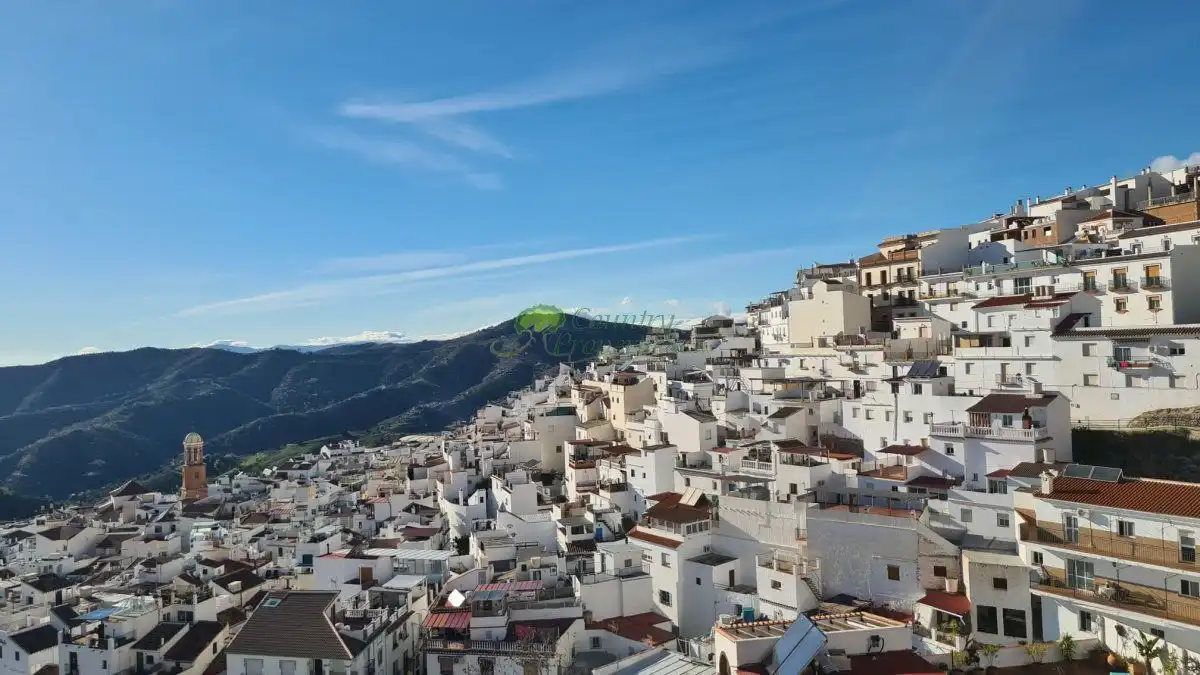 Vista exterior de Apartamento en venta en Cómpeta con Terraza