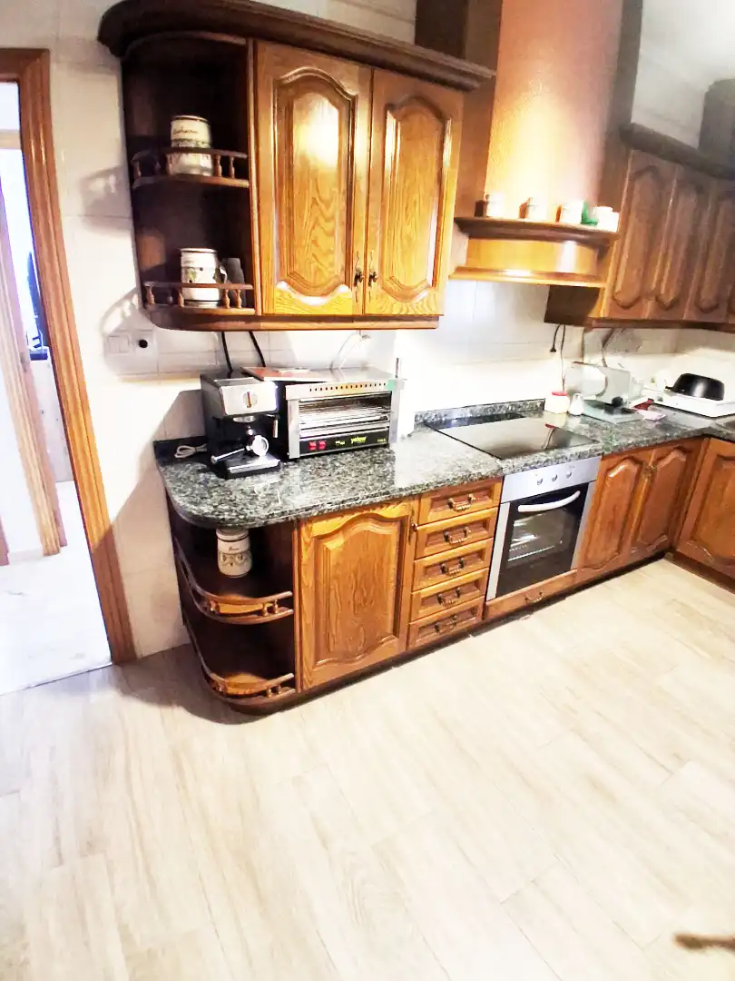 Kitchen of Apartments for rent in Granada  with Air Conditioner, Furnished and Oven