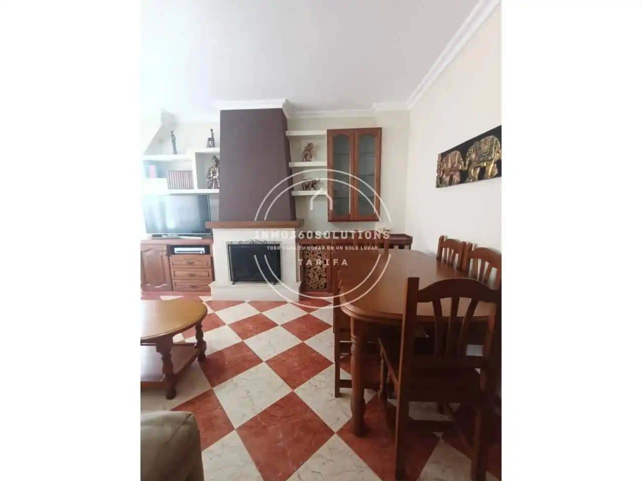 Sala de estar de Piso de alquiler en Tarifa con Terraza y Amueblado