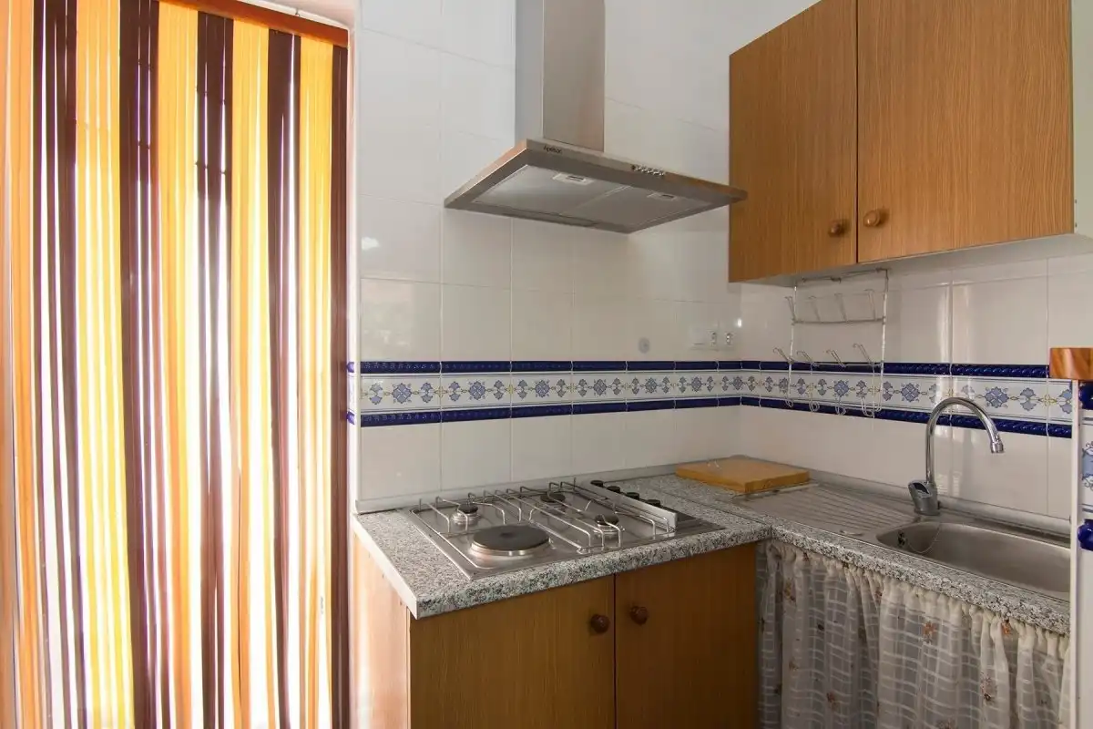 Cocina de Finca rústica en venta en Güéjar Sierra con Jardín privado, Terraza y Piscina