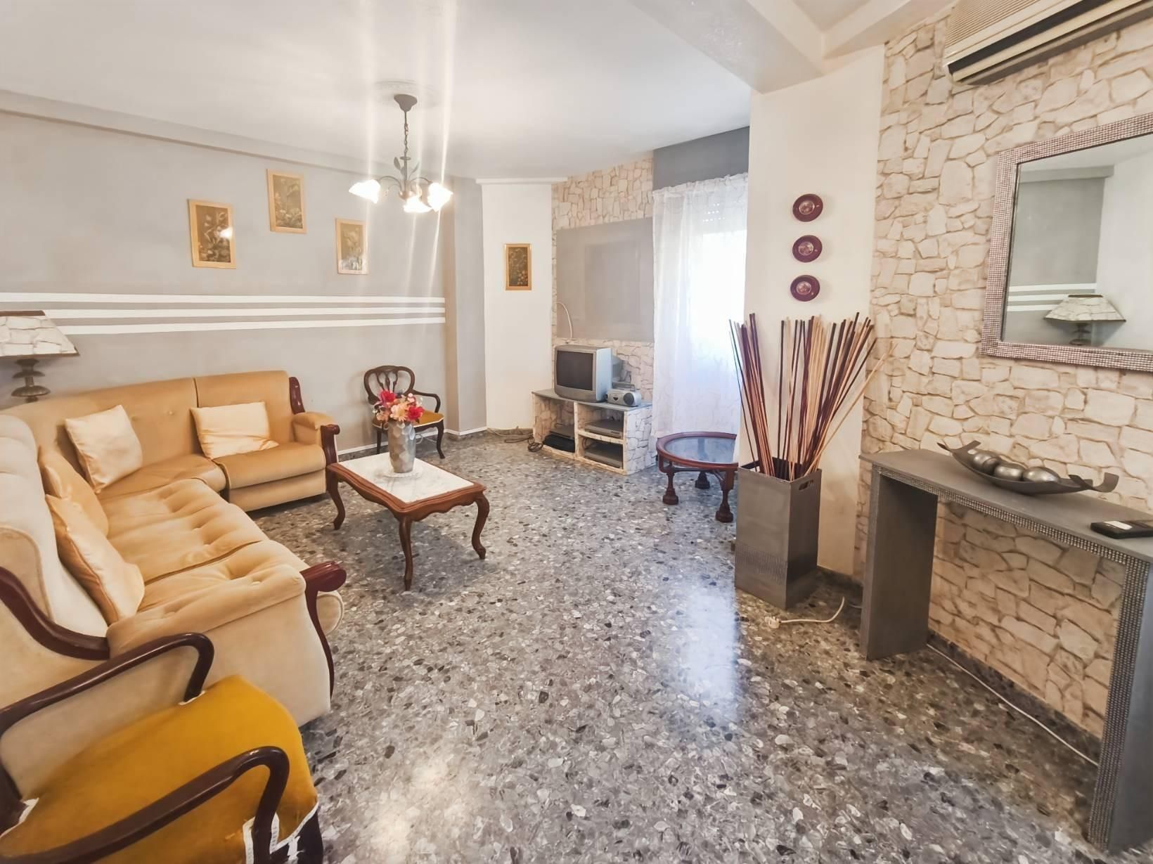 Living room of Flat for sale in  Almería Capital
