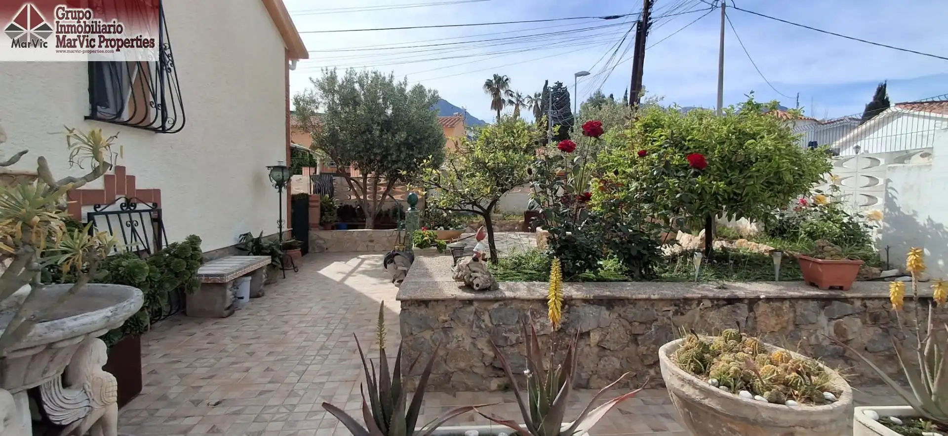 Vista exterior de Casa o xalet en venda en La Nucia