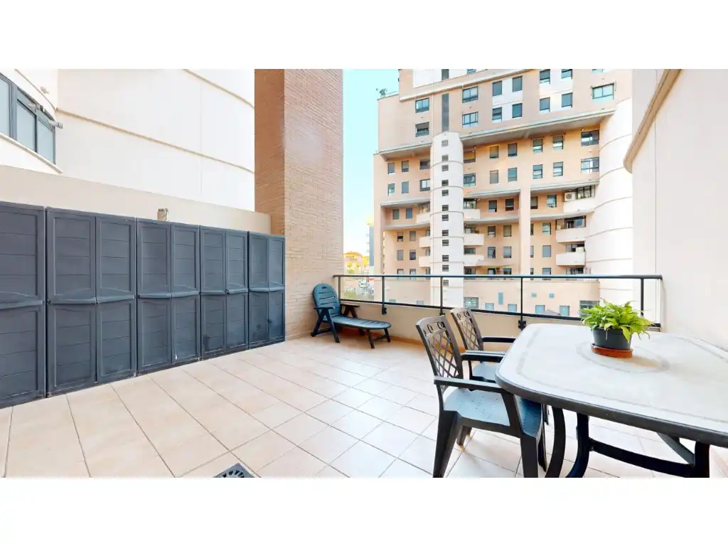 Terrace of Flat for sale in Valencia  with Air Conditioner, Terrace and Community pool