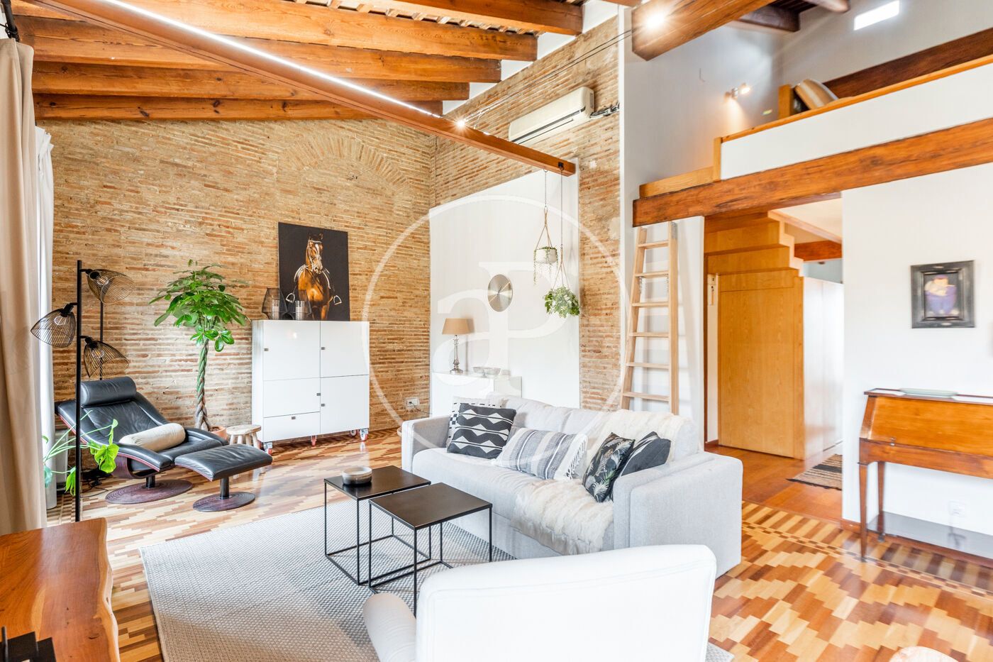 Sala de estar de Piso en venta en  Valencia Capital con Calefacción, Terraza y Balcón