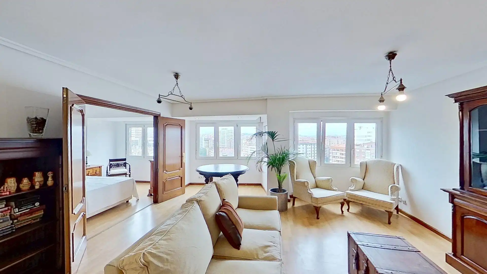 Living room of Flat for sale in Gijón 
