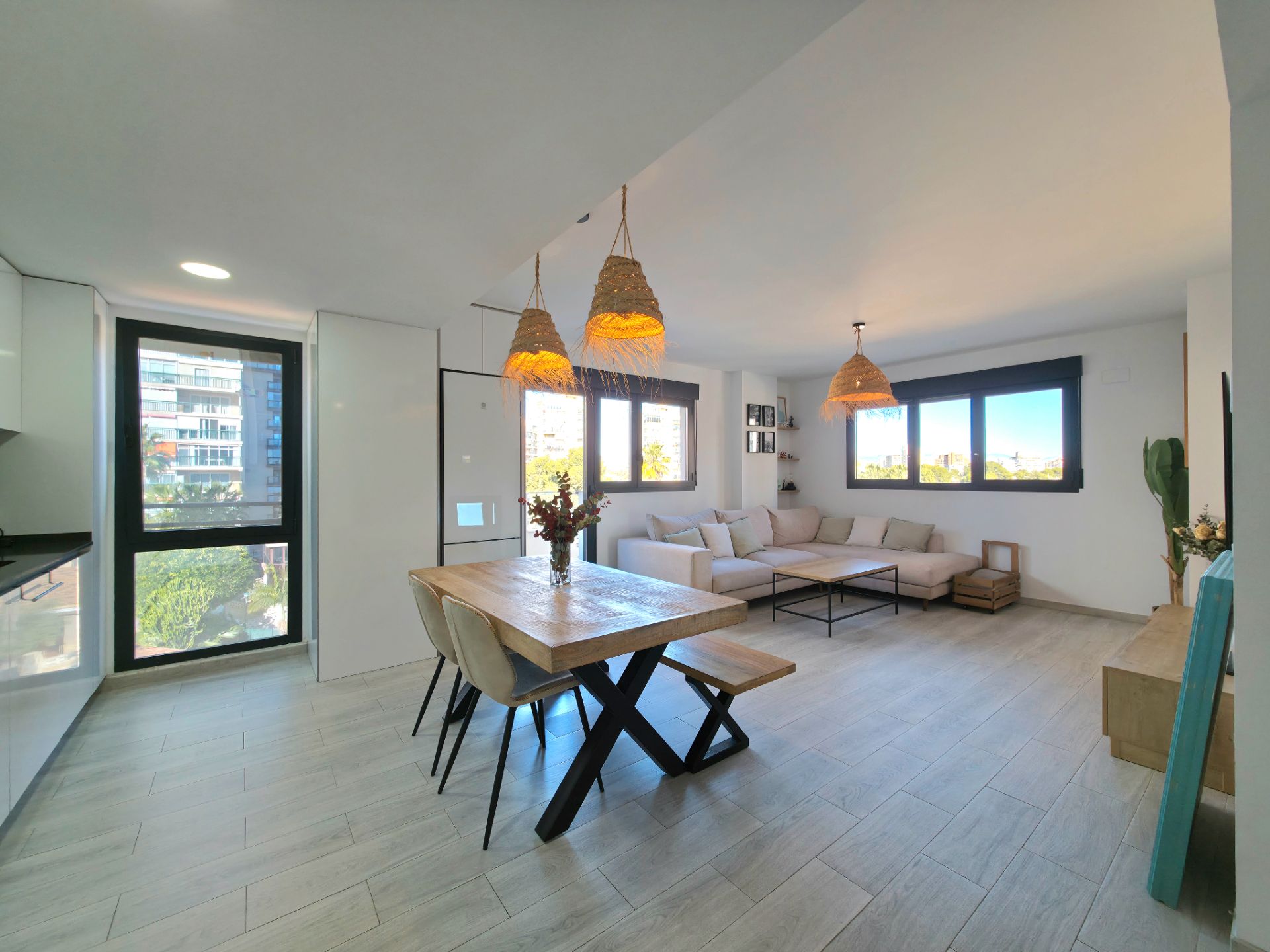 Sala d'estar de Pis en venda en Alicante / Alacant amb Aire condicionat, Calefacció i Terrassa