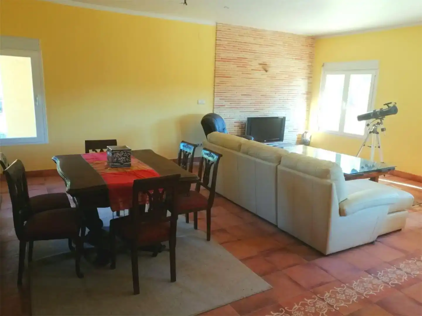 Sala de estar de Piso en venta en Cehegín con Jardín privado, Trastero y Amueblado