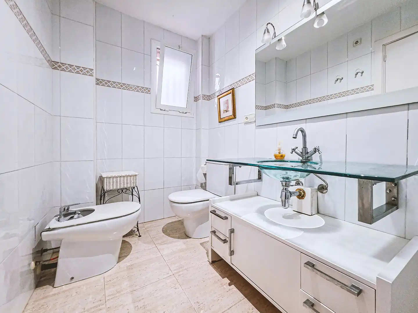 Bathroom of Flat for rent in Sant Pol de Mar  with Furnished, Oven and Washing machine