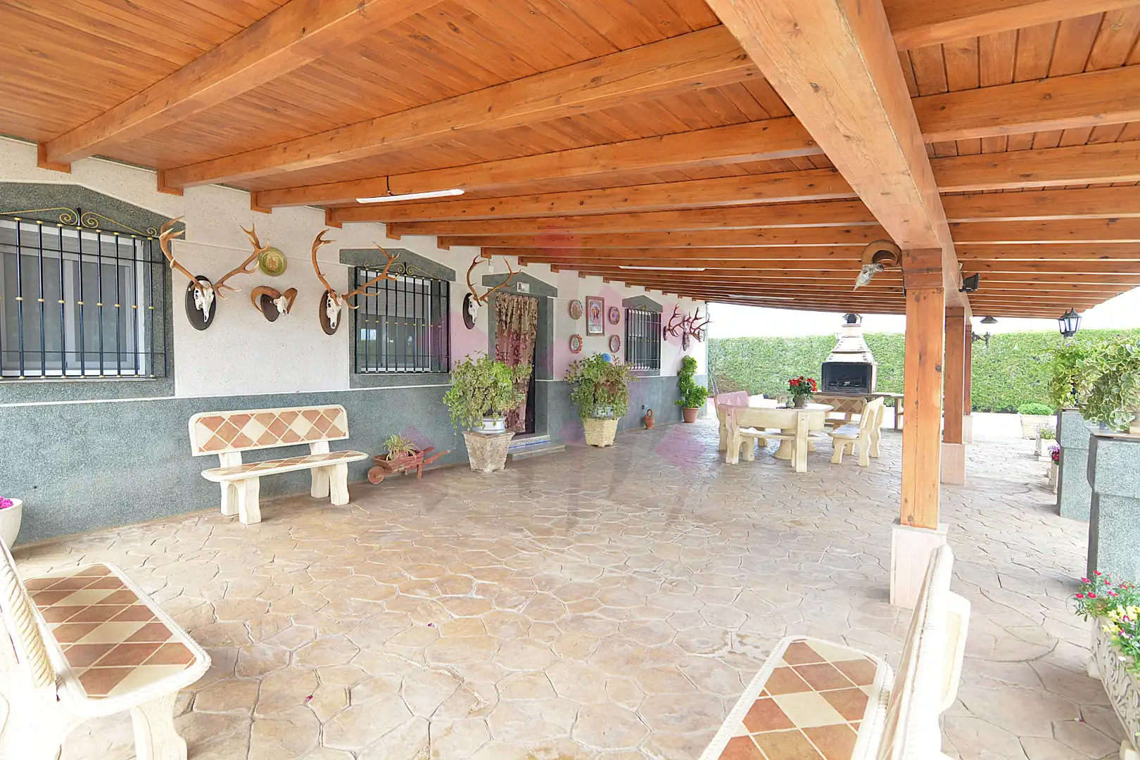 Terrassa de Casa o xalet en venda en Ciudad Real amb Aire condicionat, Calefacció i Jardí privat