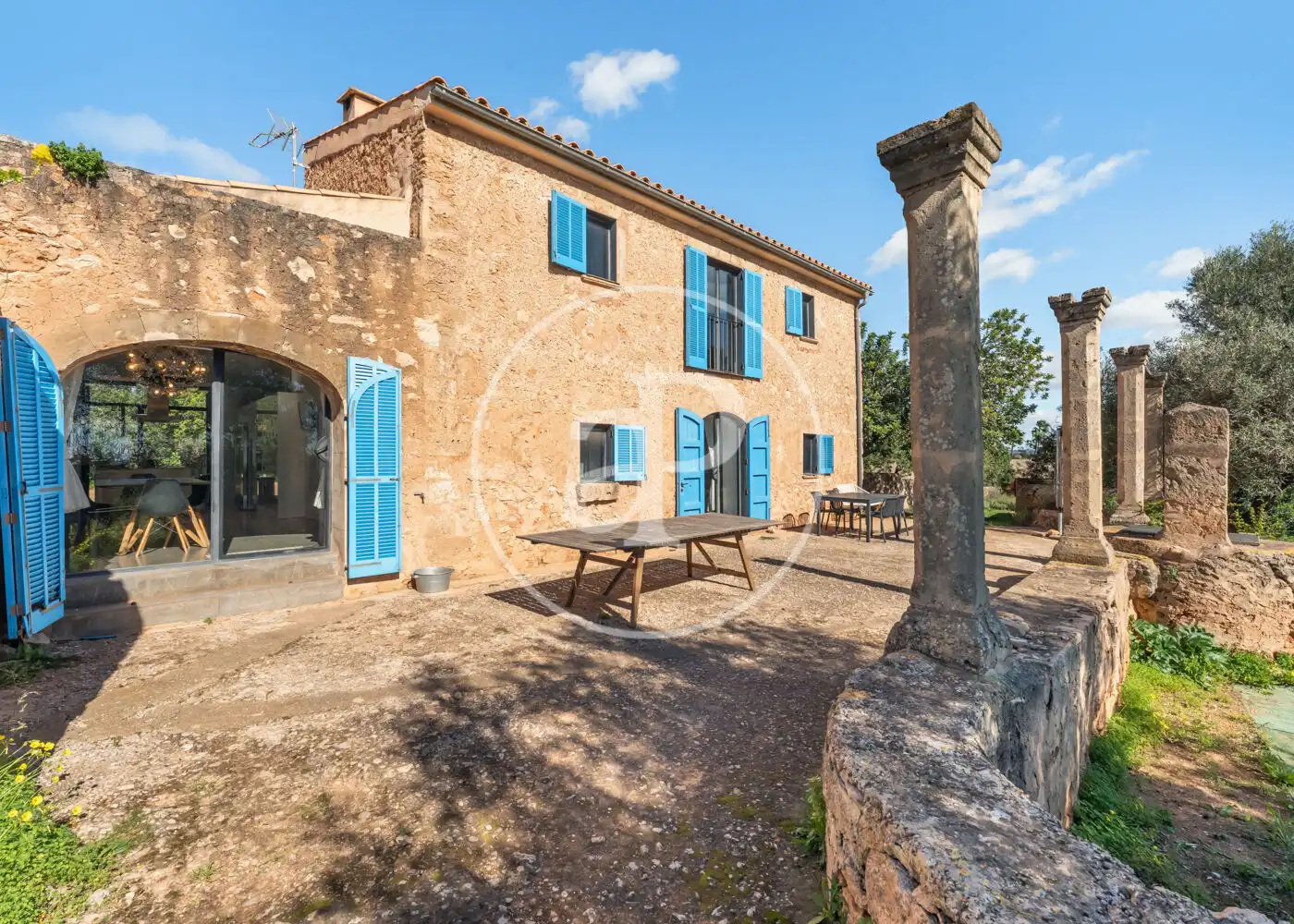 Vista exterior de Casa o xalet en venda en  Palma de Mallorca amb Aire condicionat, Calefacció i Jardí privat