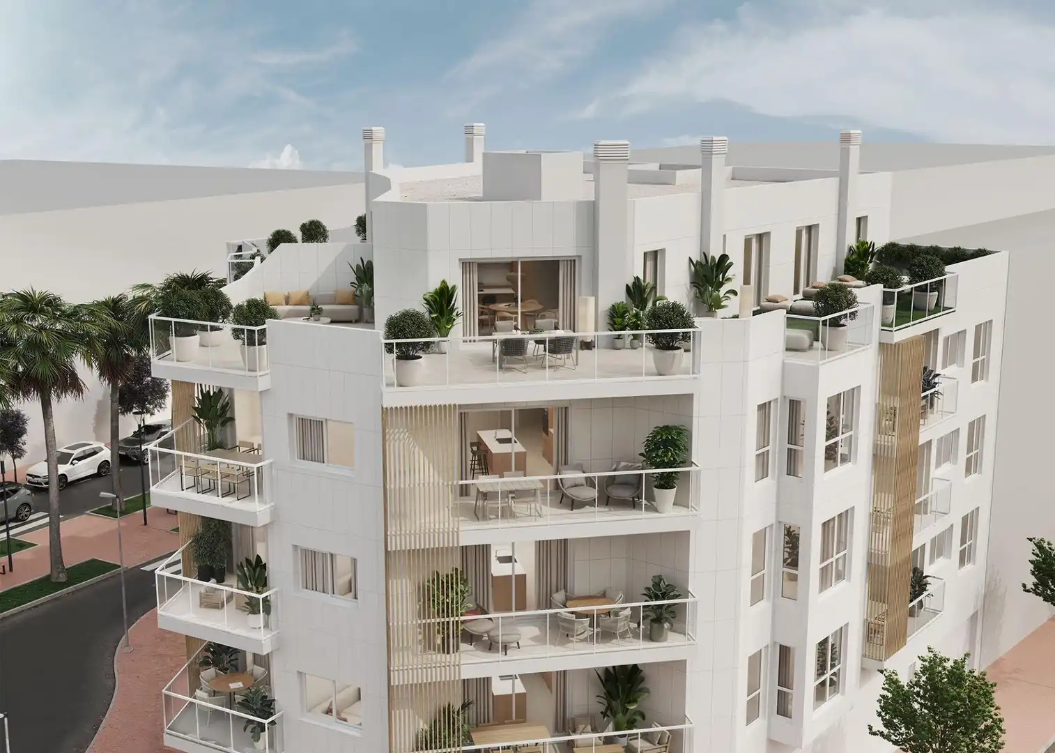 Vista exterior de Piso en venta en Benicasim / Benicàssim con Calefacción, Terraza y Trastero