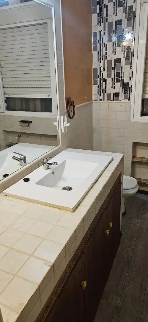 Bany de Casa o xalet en venda en Villar del Olmo amb Jardí privat i Piscina