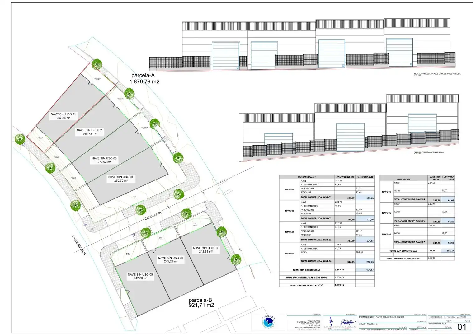 Exterior view of Industrial buildings for sale in El Ejido