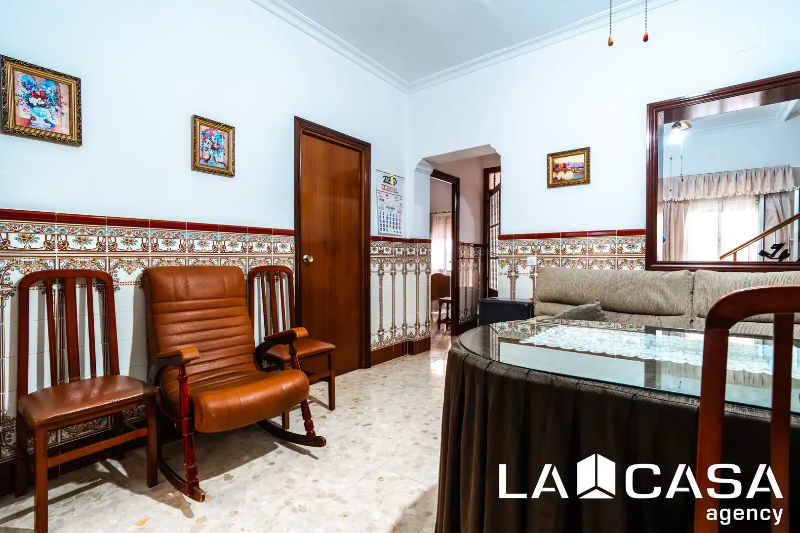 Sala de estar de Casa o chalet en venta en Sevilla con Aire acondicionado, Terraza y Balcón