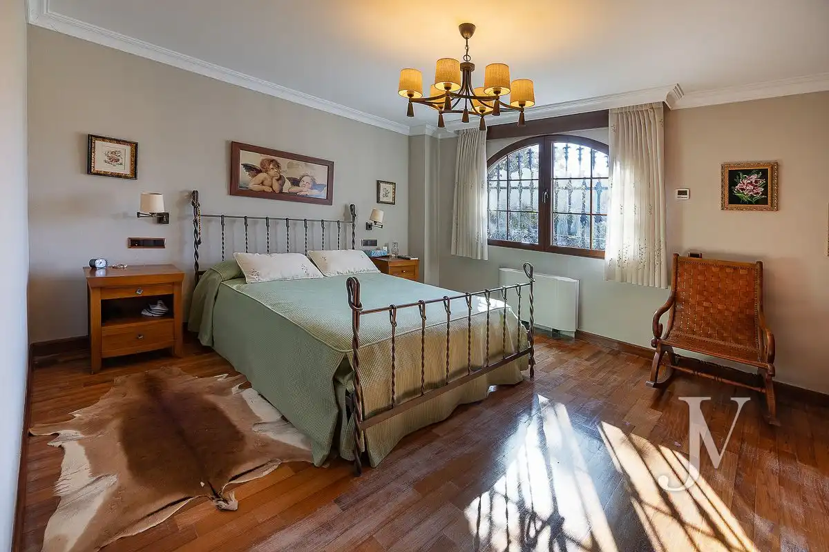 Habitación de Casa o chalet en venta en El Casar con Aire acondicionado, Calefacción y Jardín privado