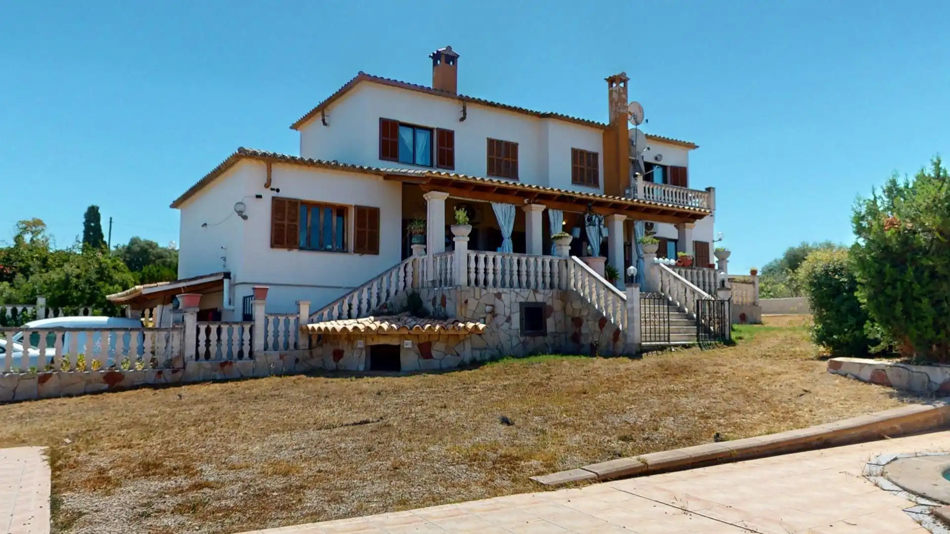 Vista exterior de Casa o chalet en venta en  Palma de Mallorca con Aire acondicionado, Calefacción y Jardín privado