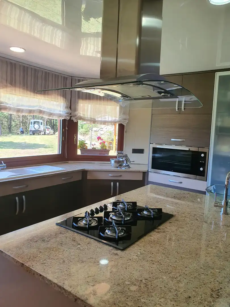 Cocina de Casa o chalet en venta en Guixers con Calefacción, Jardín privado y Terraza