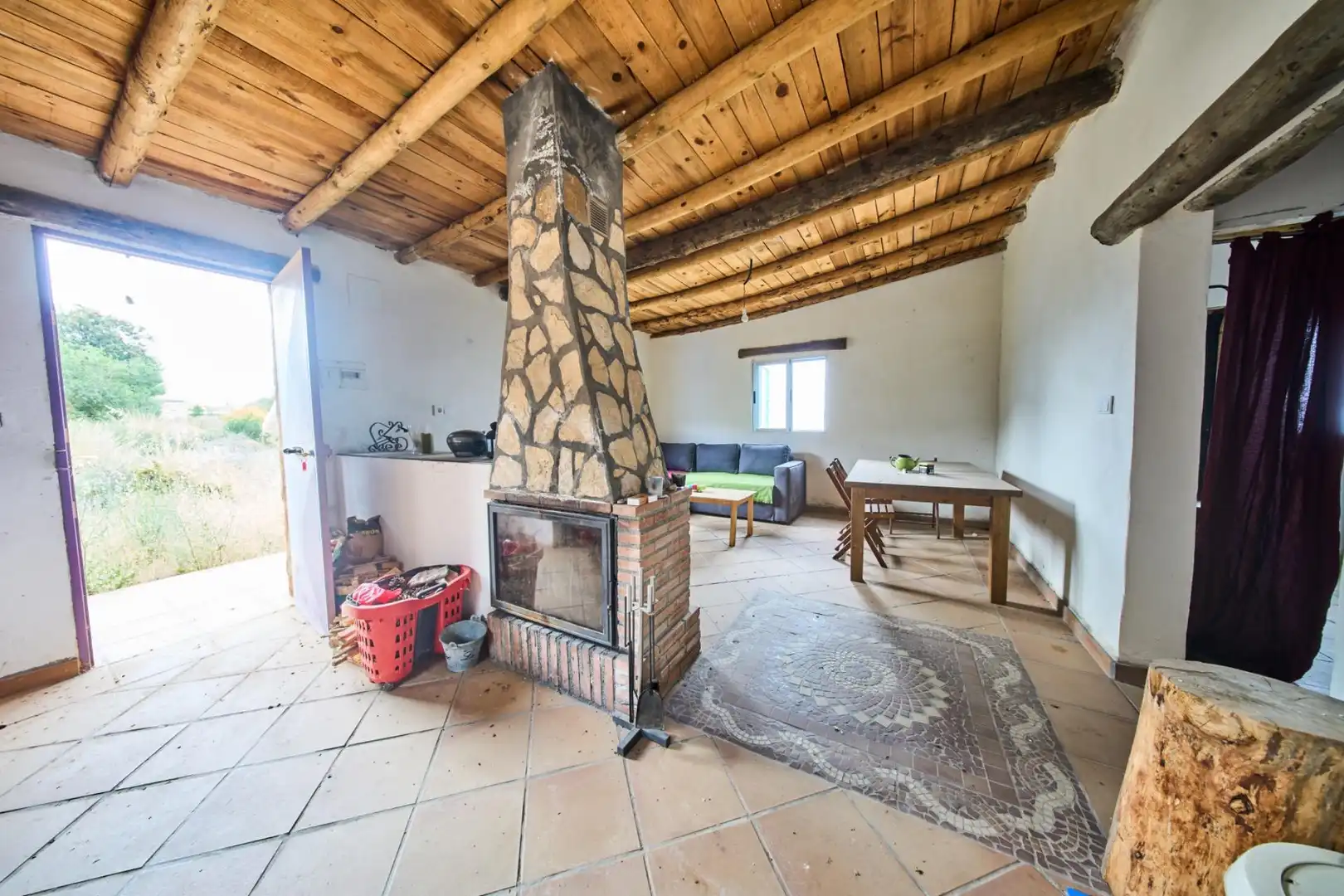 Sala de estar de Casa o chalet en venta en Lanjarón con Jardín privado