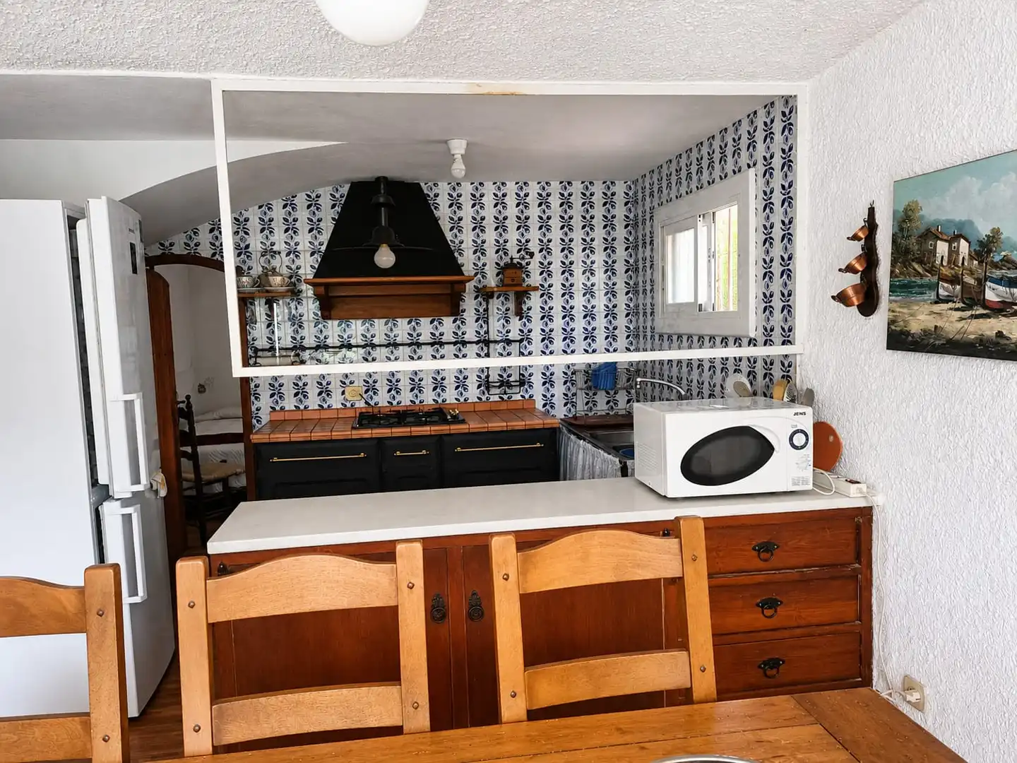 Cuina de Casa o xalet en venda en Tossa de Mar amb Calefacció, Jardí privat i Terrassa