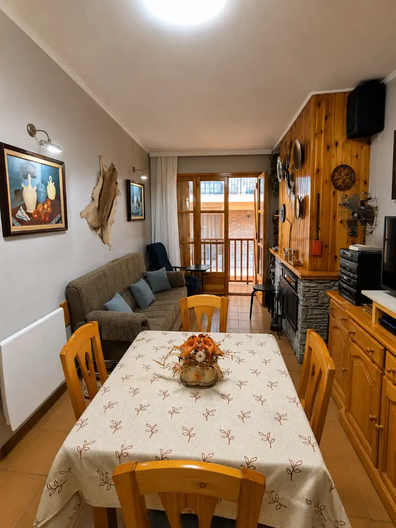 Living room of Flat for sale in Rialp  with Storage room, Furnished and Oven