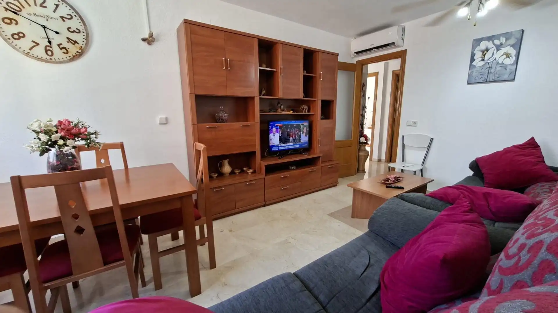 Living room of Flat for sale in Benidorm  with Air Conditioner, Heating and Private garden