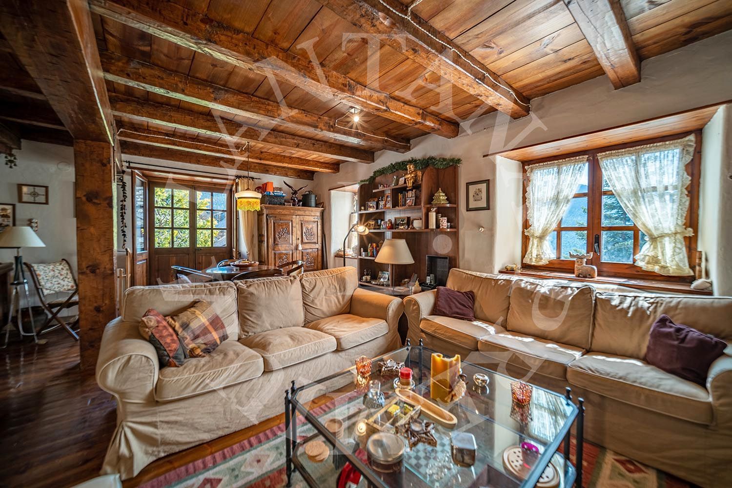 Living room of Duplex for sale in Naut Aran  with Heating, Parquet flooring and Terrace