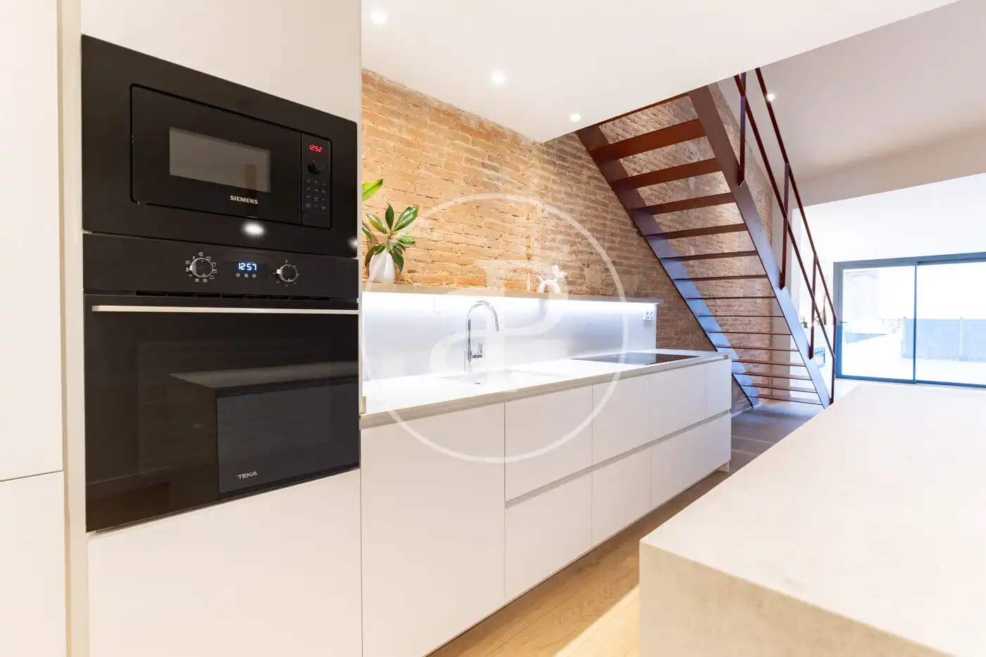 Cocina de Casa adosada en venta en Sabadell con Aire acondicionado, Calefacción y Terraza