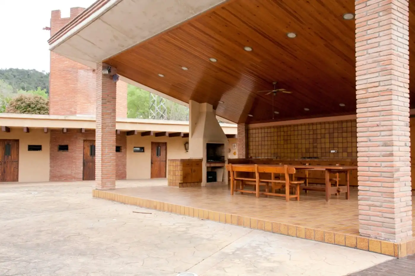 Terrassa de Casa o xalet en venda en La Roca del Vallès amb Calefacció, Jardí privat i Terrassa