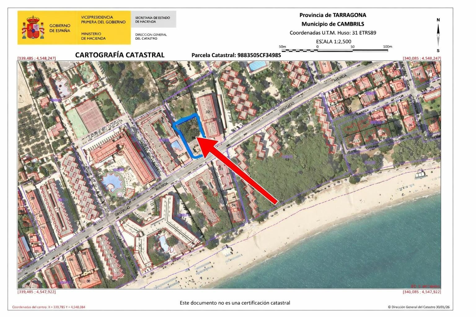 Residential for sale in Avenida DIPUTACIO, 81, Vilafortuny Platja