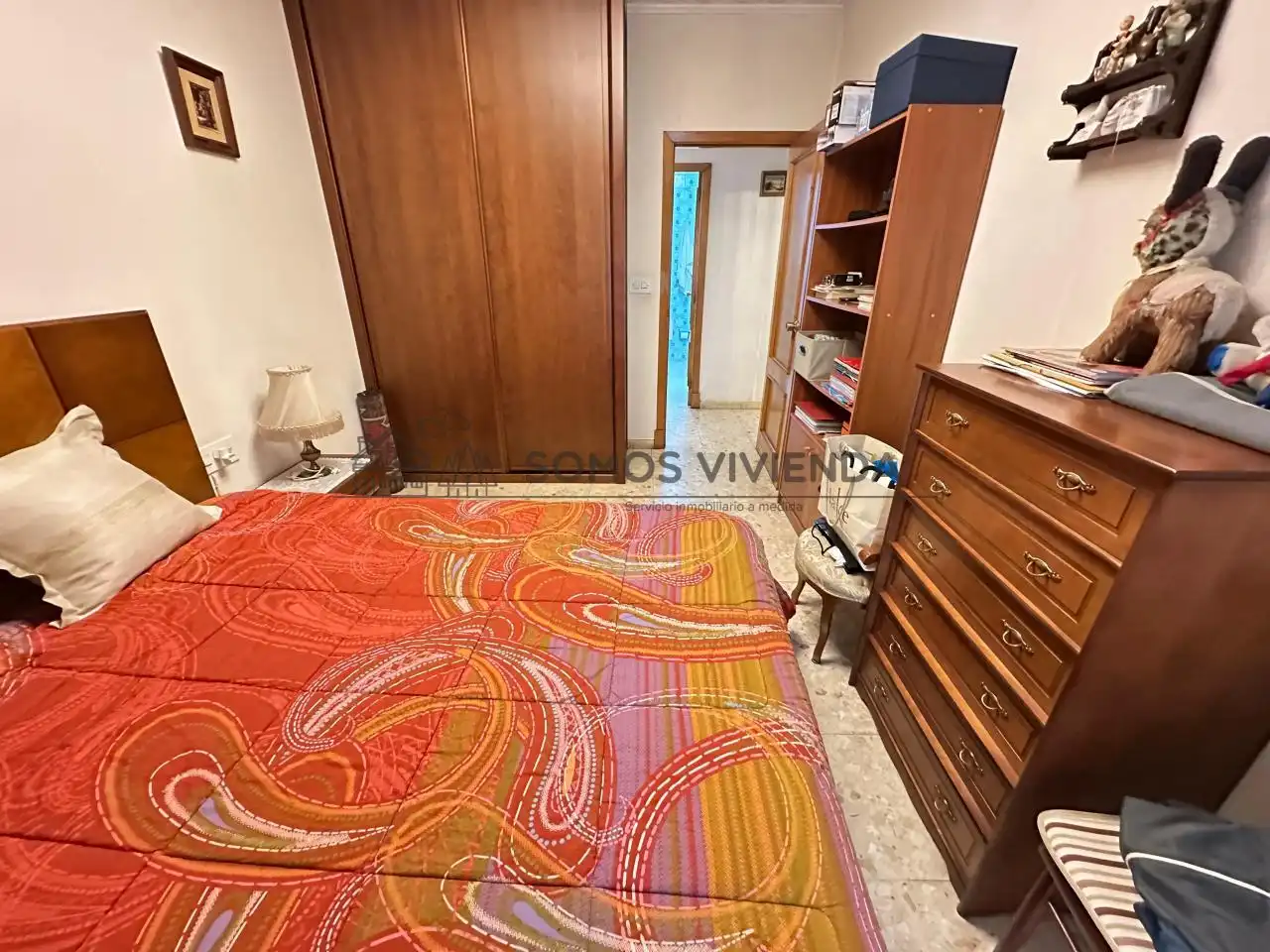 Bedroom of Flat for sale in Ourense Capital   with Heating, Storage room and Furnished