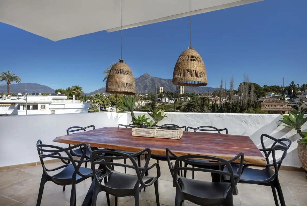 Terraza de Dúplex en venta en Marbella con Aire acondicionado, Calefacción y Terraza