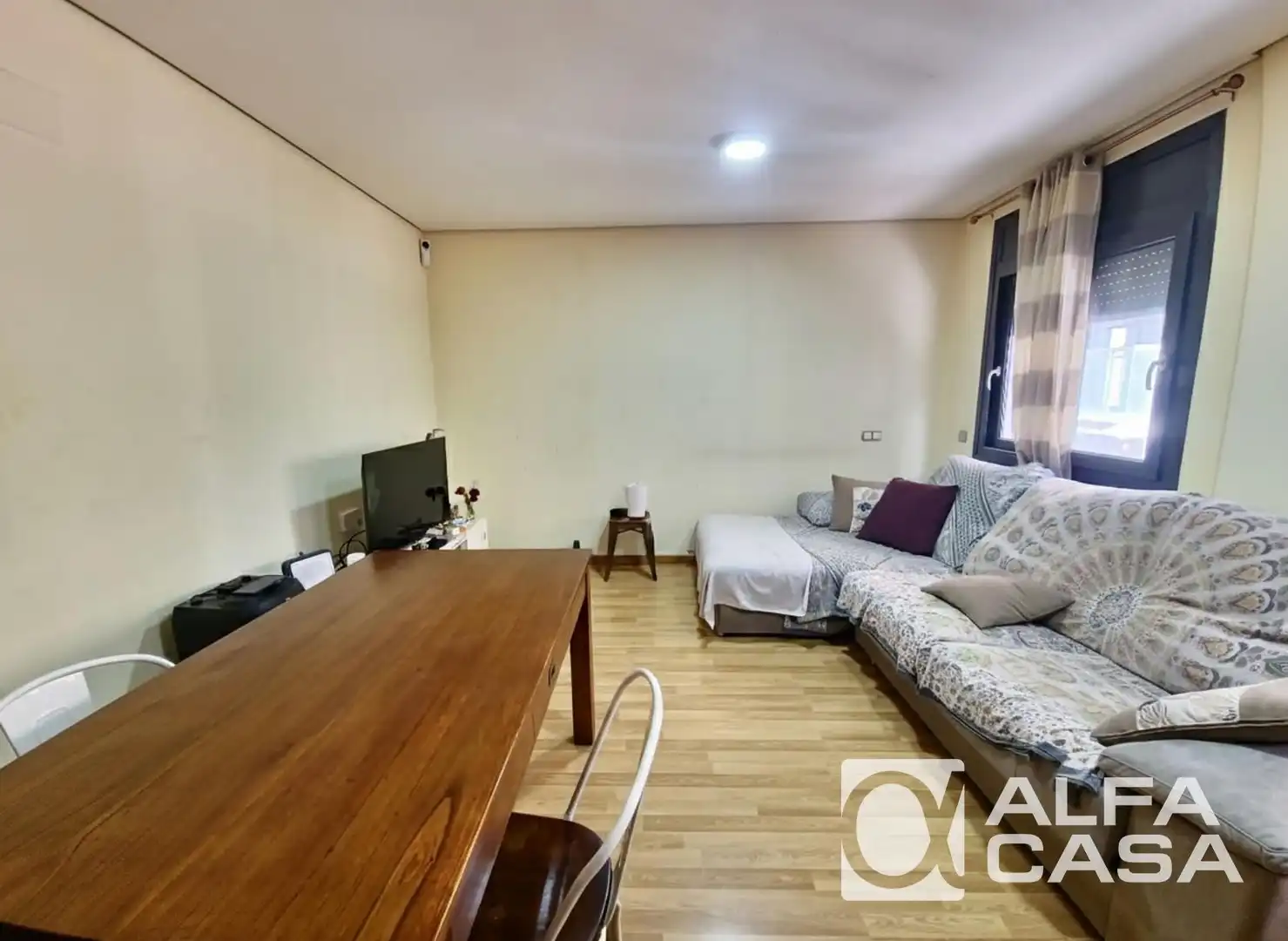 Sala d'estar de Pis en venda en Lloret de Mar amb Aire condicionat, Calefacció i Parquet