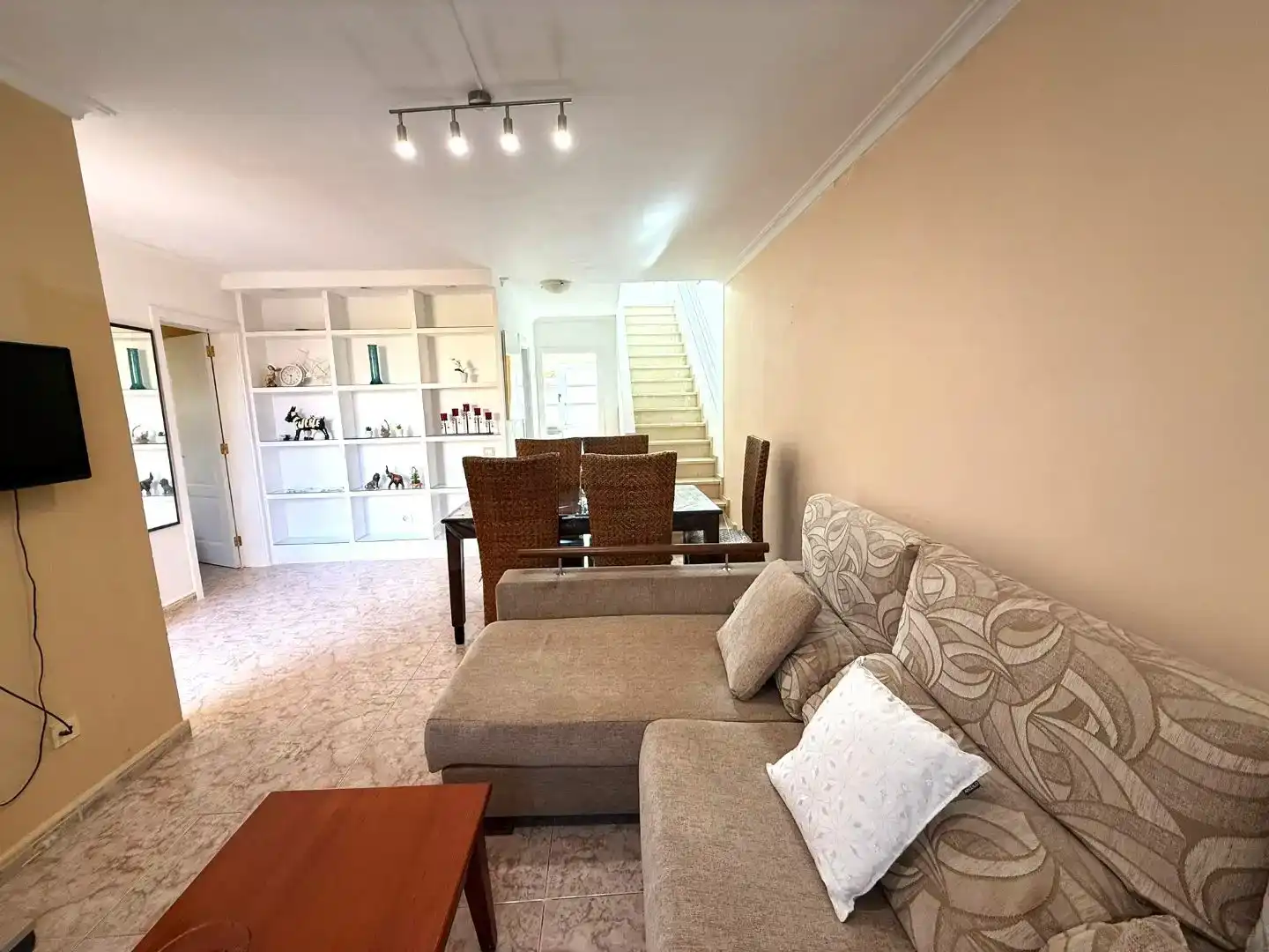 Wohnzimmer von Maisonette zum Verkauf in Pájara mit Balkon