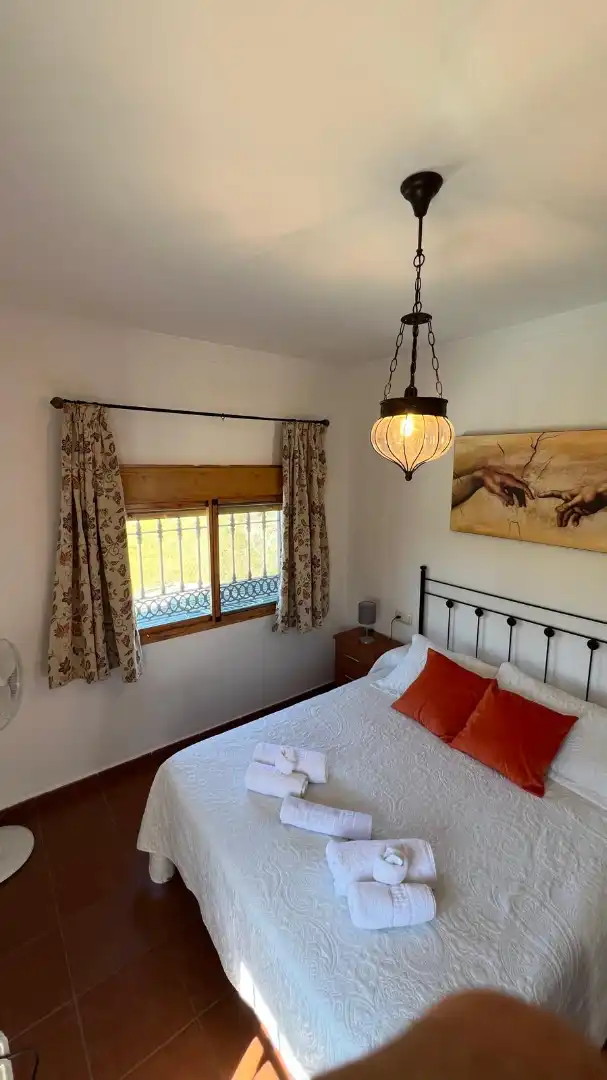 Bedroom of Houses for sale in Carratraca  with Air Conditioner, Heating and Private garden