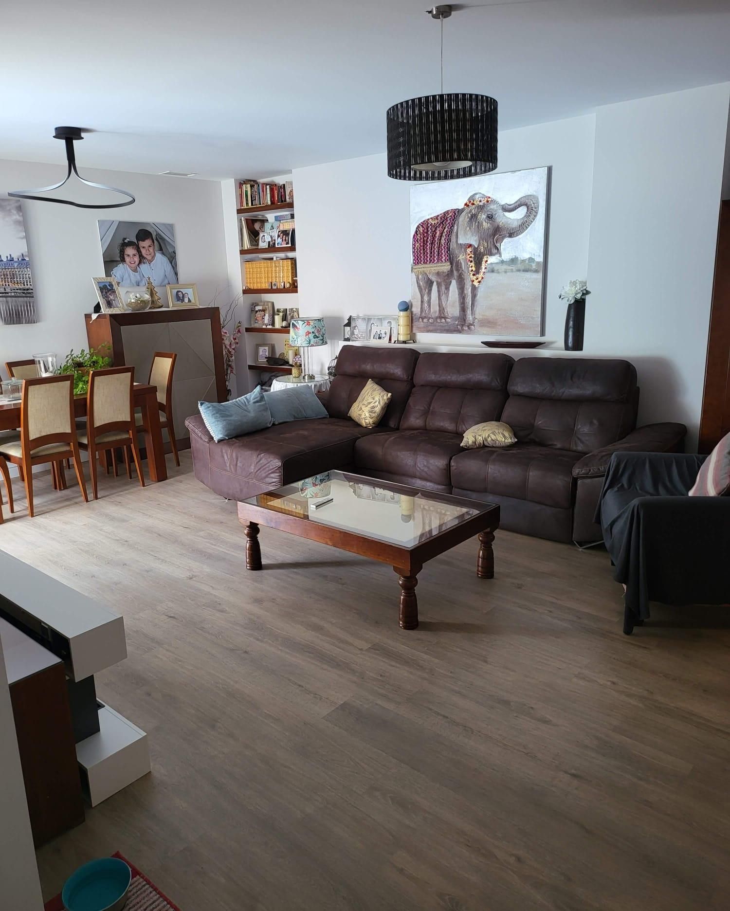 Sala d'estar de Pis en venda en Cáceres Capital amb Aire condicionat, Calefacció i Terrassa