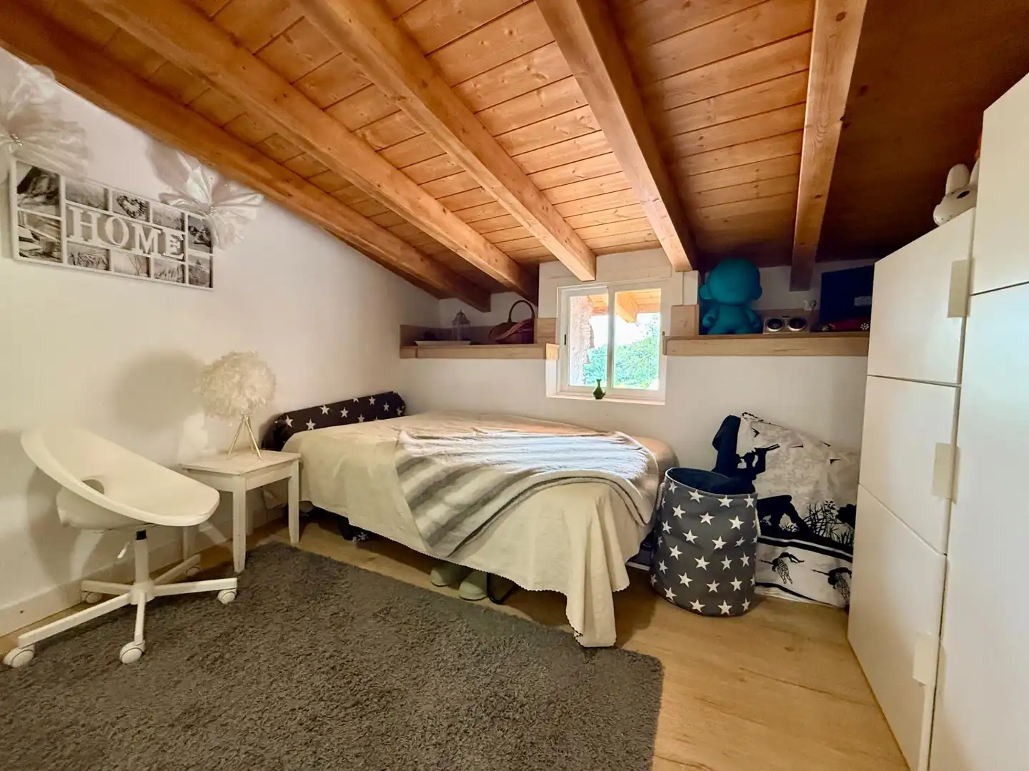 Habitación de Casa o chalet en venta en Sober con Jardín privado, Piscina y Amueblado