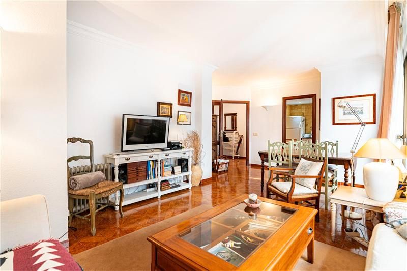 Sala d'estar de Pis en venda en  Palma de Mallorca amb Aire condicionat i Balcó