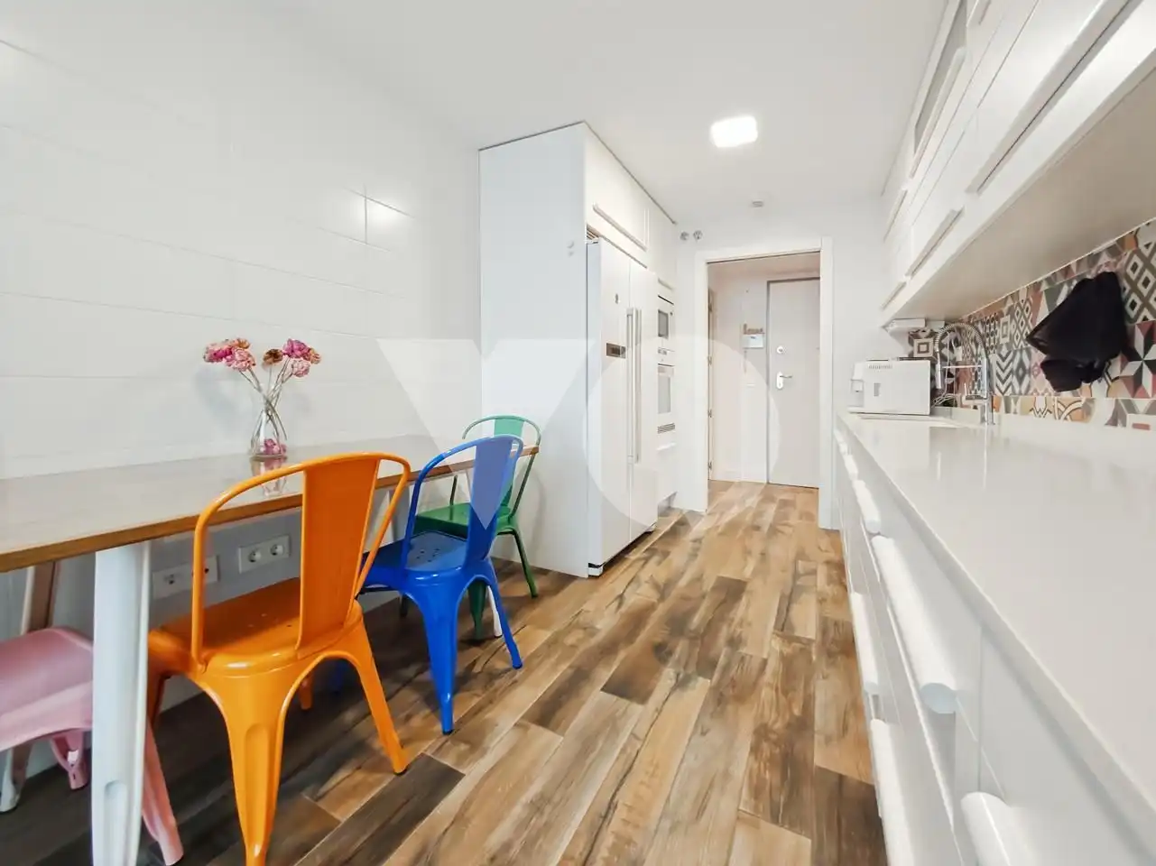 Cuina de Àtic en venda en Madrid amb Aire condicionat, Calefacció i Jardí privat