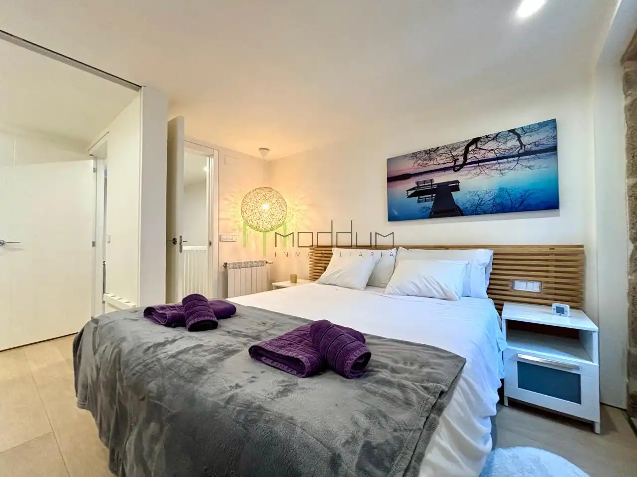 Habitación de Casa o chalet en venta en Santiago de Compostela  con Calefacción, Jardín privado y Amueblado